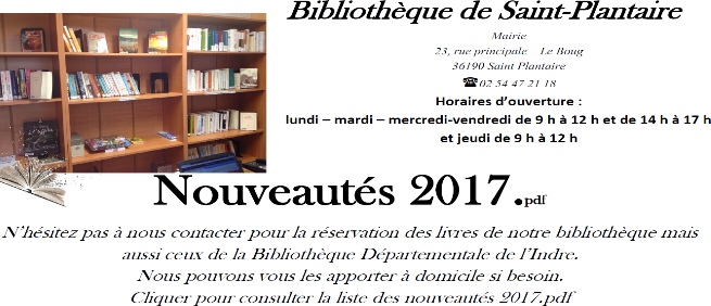 mairie de saint plantaire Accueil